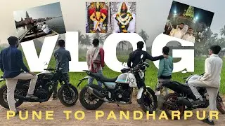 My First Long Trip on Scram 440 | Pune to Pandharpur Vlog