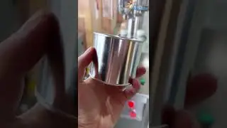Blik kan semi-automatische bliksluitmachine, handmatige cilindrische metalen potnaadapparatuur