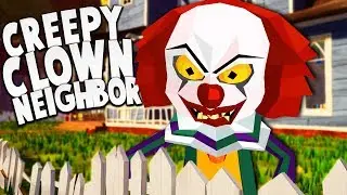 МОЙ СОСЕД — ЗЛОЙ КЛОУН?! ​​| Игра-обман Hello Neighbor