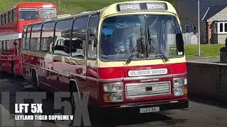 OK Motor Services Leyland Tiger LFT 5X  Bishop Auckland to Cumbria Easter Rally Kirkby Stephen 2024