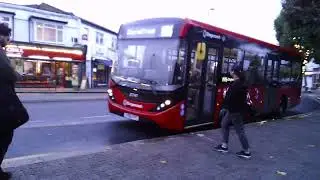 The W16 arriving to Highams Park 