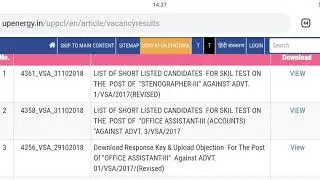 GOOD NEWS | UPPCL STENOGRAPHER | OA 3 ( ACCOUNT ) RESULT OUT...