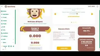APESWAP   Yield farming on Binance Smart Chain   Review Part 1