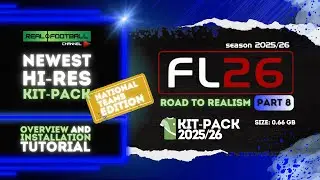 Football Life 2026 | FL26 | НОВЫЙ НАБОР ФОРМЫ НАЦИОНАЛЬНЫХ СБОРНЫХ | Обзор и руководство по устан...