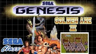 Golden Axe 3 Is the BEST Looking Genesis Game?! | First-Time Playthrough