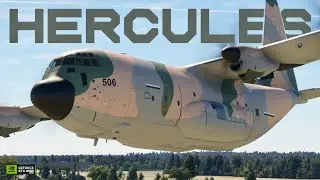 The Legendary C-130J Hercules | Cargo Drop |  Microsoft Flight Simulator | MSFS | Ultimate Audio