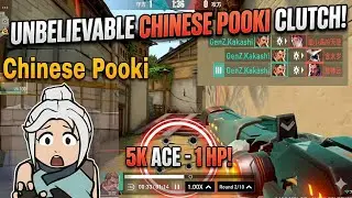 Chinese Pooki Impressed by my gameplay 💟💟 #valorant 