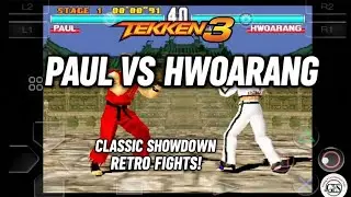😈👹👺TEKKEN 3 Game,How to play tekken3//Paul VS Hwoarang#tekken3#video