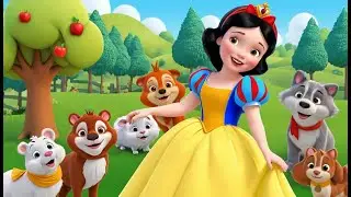 Snow White&rsquo;s Apple Giggle | Funny and Fun Kids Nursery Rhyme Animation