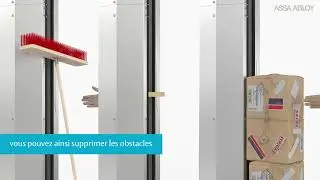 Des portes rapides intelligentes &ndash; La d&eacute;tection d&rsquo;obstacles par ASSA ABLOY
