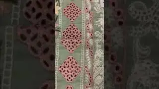 Lawn embroidered scifflie Beautiful Dress quality unstitched fabric casual wear stylesty collection