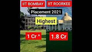 IIT Bombay vs IIT Roorkee | Which is The Best IIT | #shorts #youtubeshorts #iitbombay #iitroorkee