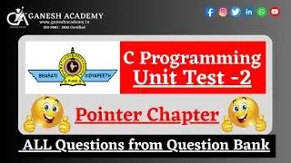 Bharati Vidapeeth : UT2 Question Bank Solution Pointer