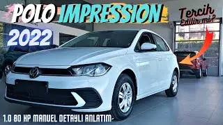 2022 Yeni Volkswagen Polo IMPRESSION | 1.0 80 HP Manuel | En ucuz Volkswagen- Makyajlı kasa inceleme
