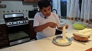 Receta  para pan de elote  🌽