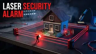DIY Laser Security Alarm System | Simple Science Project at Home #akshayproject 
