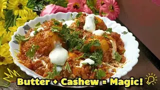 Kaju Butter Egg Recipe | Creamy & Delicious Twist! @CookwithLubna