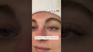 REVIVE7 Brow Serum Before and After