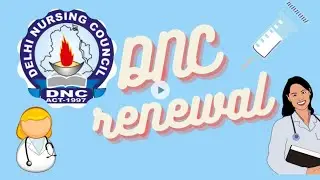 DNC renewal process #delhi nurses#nursing officer#aiimsdelhi#norcet#norcet2021#nurs