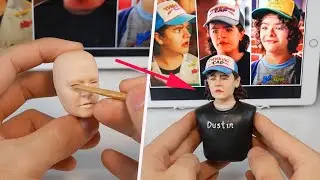 Dustin Henderson（Gaetano John） made from polymer clay.|Stranger Things (season 4)