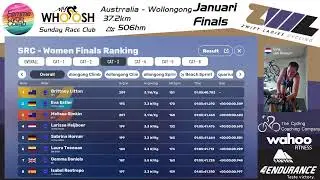 MyWhoosh Sunday Race Club - Women finals-  Australia Wollongong- Jannuari 2026