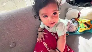 Hittu ke school Jane ke baad mera daily routine veda ke sath 🤣🤣￼