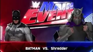 Batman vs Shredder-Ironman Match-WWE 2K25