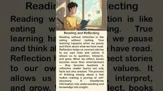 Reading and Reflecting#shorts #english #englishmerl #englishreading #englishgrammar #education
