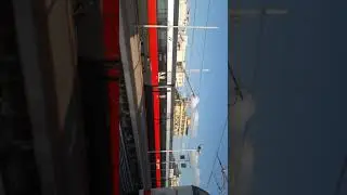 Frecciarossa 9523 e IC727 a villa San Giovanni