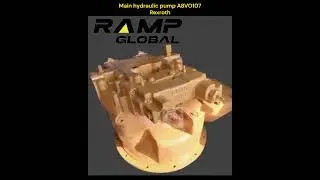Main hydraulic pump A8VO107 Rexroth