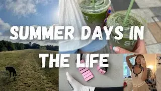 SLOW SUMMER DAYS IN THE LIFE🍑 birthday celebrations, spending time with family & friends