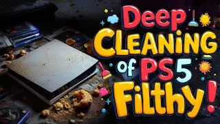 PS5 Deep Cleaning | Full Disassembly & Restoration | ASMR Sounds