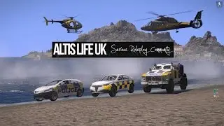 Arma 3 - Altis Life UK - First ever play - murder, robbery, drugs, police