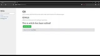 Project Wiki: CS50's 2020 Web Programming with Python and JavaScript