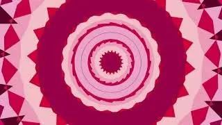 Relax with this Vortex Portal Mandala, Colorful Psychedelic Visuals - Calm Soothing Meditation Music