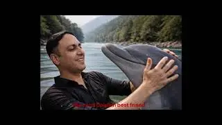 Man and Dolphin Best Friend
