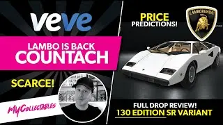 Lamborghini COUNTACH NFT Drop on Veve! Full Review Price Predictions! SCARCE!