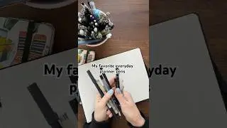 Мои любимые черные ручки для ежедневника и блокнота 🖊️