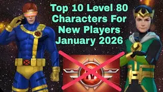 Top 10 Level 80 Characters For New Players January 2026 - Marvel Future Fight