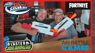 [REVUE] Nerf Fortnite Burst AR Super Soaker FAMAS F1 ! En Fran&ccedil;ais Fr