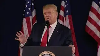 U.S. President Donald Trump gives speech at Mount Rushmore to celebrate Independence Day
