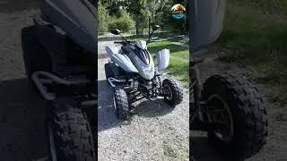 SWAP quad Dinli DMX engine Kawasaki Er6 tajwańska  buda i japoński silnik 😁 4 sekundy do setki 😱