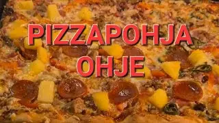 Pizzapohja ohje. Maailman paras peruskotipizzaohje