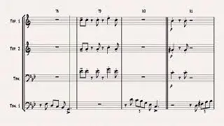 All of me - Jazz Classic - Brass Quartet