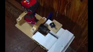 MESITA PARA TALADRO PORTÁTIL CON ELEVADOR - PORTABLE DRILL TABLE  - Parte 1 /Juan Carlos Aquila