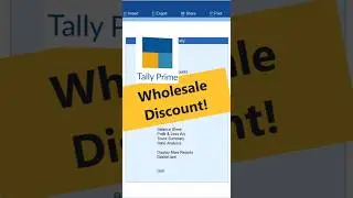 💰 Wholesale Discount Entry in Tally Prime 🧾 | Step-by-Step Guide in Hindi | Tally Tricks