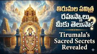 తిరుమల పవిత్ర రహస్యాలు | Tirumala's sacred secrets