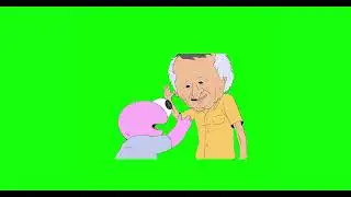 Smiling Friends Dap Up &ldquo;Super Monkey Ball&rdquo; - (Green Screen)