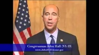 Rep. John Hall (NY-19) Statement in Support of Education Jobs and Medicaid Assistance Act
