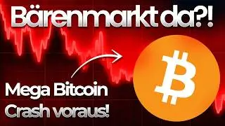 Bitcoin vor katastrophalem B&auml;renmarkt? - PANIK IM MARKT